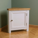 GROF m&ouml;&ouml;bel Cashmere Hall nurgakapp, v&auml;rvitud v&auml;ike hoiukapp, kolmnurkne tammepuust kapis, &uuml;lemine kapp elutuppa, vannituppa ja esikusse, t&auml;ielikult kokku pandud 41 x 41 x 61 cm