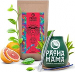 Pachamama Guayusa tee tarvikute komplekt 100 g | Pachamama Energia 0,1 kg | Orgaaniline Ilex Guayusa Ecuadorist | Yerba Mate tee &otilde;de | Calabash | Bombilla