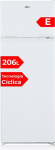 NILSON Frigor&iacute;fico 2 Puertas Blanco NF145500E. Capacidad 206 Litros, Puerta Reversible, Bajo Nivel Sonoro, Eficiencia Energ&eacute;tica Clase E
