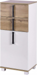 Schildmeyer Luca 135869 K&uuml;lgkapp l&auml;ikiv valge / tammepuust Country House Decor 40,3 / 32,0 / 94,8 cm