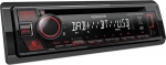 Kenwood KDC-BT450DAB CD autoraadio DAB+ ja Bluetooth Hands-Free komplektiga (suure j&otilde;udlusega tuuner, heliprotsessor, USB, AUX, Spotify juhtimine, 4 x 50 Watt, punane nupuvalgustus)