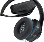 SOPROM Silikoonist k&otilde;rvapadjad kaitsekatted Beats Studio 2 & Studio 3 juhtmega ja juhtmeta k&otilde;rvaklappidele, kaitsvad, higikindlad, pestavad, vastupidavad k&otilde;rvapadjad, padjakaitsmed - mustad