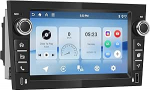 SIXWIN 4+64G Android 15 Autoradio f&uuml;r Opel Corsa d/Astra h/Zafira b/Meriva mit Carplay/Android Auto/Mirrorlink, 7 Zoll HD Bildschirm mit GPS WiFi Bluetooth FM/RDS EQ USB Typ C+R&uuml;ckfahrkamera