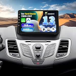 SIXWIN 2+64G Android 13 autoraadio Ford Fiesta 2009-2017 koos Carplay/Android Auto/Mirrorlink, 9-tolline mahtuvuslik puuteekraan toetab WiFi/GPS/FM/Bluetooth+AHD-kaamera