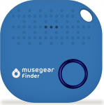 Musegear v&otilde;tmeotsija Bluetooth rakendusega - 2. versioon - v&otilde;tmeotsija valjult mobiiltelefonile sinises v&auml;rvitoonis - GPS asukoha m&auml;&auml;ramine / &uuml;hendamine - v&otilde;tmeotsija