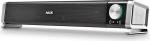 NGS SB500-BT 20W traadita Bluetooth Soundbar arvutile, telerile, nutitelefonile v&otilde;i tahvelarvutile, stereoheli, USB toide, 3,5 mm pistikupesa, mikrofon, k&otilde;rvaklapiv&auml;ljund, Plug & Play, kompaktne