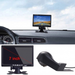 Veekindel parkimiskaamera auto kolmas katusepealne paigaldus piduritulede tagurduskaamera 7-tollise LCD monitoriga Mercedes Benz Viano Vito W639 Van 3 piduritulede / piduritulede 2003-2014 jaoks