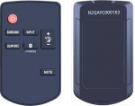 TCNOUMT N2QAYC000102 Panasonic kodukinos&uuml;steemi SCHTB8 SC-HTB8-P SC-HTB8-GN SC-HTB8EG-K SC-HTB8-EB SC-HTB8-EG SC-HTB8EBK Soundbar kaugjuhtimispuldi asenduskaart