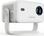 Magcubic Mini projektor, nutikas projektor 4K toega, 400 ANSI, Native 1080P, 180&deg; p&ouml;&ouml;ratav, WiFi 6 & BT 5.2, automaatne keystone korrektsioon, nutikas projektor kaasaskantavale kodukinole L018