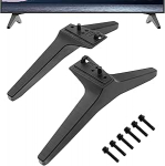 LG TV aluse asendusjalg, LG TV jalad mustad aluse jalad aluse asendus alus koos kruvidega, aluse alus TV jalad asendamine 60 65 tolli, osa number: MAM643875 (60 65 tolli)