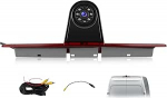CAMECHO piduritulede tagumise vaate kaamera HD &ouml;ise n&auml;gemise IP67 veekindel kaamera Benz Sprinter 2006-2019 & VW Crafter 2007-2019 piduritulede laia nurga 140&deg;, 12V, 10M juhtmega &uuml;hendus