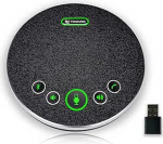 TONGVEO Bluetooth konverentsik&otilde;lar, traadita USB Handsfree 360&deg; h&auml;&auml;le salvestamine 4 AI mikrofoniga USB/Dongle/Bluetooth &uuml;hendus 8 tundi k&otilde;neaega 8-12 inimesele