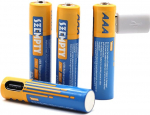 SZEMPTY Liitium akud AAA, 1,5 V USB Li-Ion AAA aku laetav, 750 mWh C-t&uuml;&uuml;pi laadimiskaabliga, kiirlaadimine 1 tunniga, (4 tk)