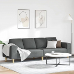 INLIFE Sofa Set Dunkelgrau Stoff,M&ouml;bel,Sofas,Grau,39.4 KG,3335082