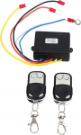 Vintsi kaugjuhtimispult, 12 V 24 V traadita vintsi kaugjuhtimispuldi l&uuml;liti vastuv&otilde;tja komplekt universaalne veoauto ATV maasturi jaoks