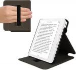 kwmobile &uuml;mbris &uuml;hilduv Kobo Kobo Libra Colour / Tolino Vision Colour &uuml;mbris - &uuml;mbris koos silmuse ja alusega - reisikirjeldus must mitmev&auml;rviline