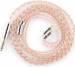 Fanmusic Moondrop LINE T 6N OCC k&otilde;rvaklappide uuendamise kaabel 196 Core Copper 0.78mm 2 Pin 4.4mm tasakaalustatud kaabel Copper