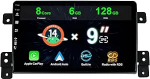 2 DIN 6G + 128G Android 15 autoraadio Suzuki Grand Vitara 2005-2015 Kaamera + mikrofoni tugi roolijuhtimine 4G WiFi DAB Carplay DSP RDS BT5.0 FM