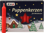 Pakend 20 Nukuk&uuml;&uuml;nla punast umbes 10 x 65 mm (20 x 20 t&uuml;kki) Nukutuled, miniatuurk&uuml;&uuml;nlad, j&otilde;uluk&uuml;&uuml;nlad, k&uuml;&uuml;nlad, k&uuml;&uuml;nlad