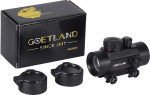 Goetland Rifle Scope 1 x 30 Red Dot Visor Red Dot Visor Red Green Protection SFP 22 mm Rail taktikalise jahinduse jaoks Crossbow Air Rifle Sport laskurid