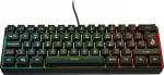 SureFire Kingpin X1 60% Gaming Keyboard Hispaania, Gaming Multimedia Keyboard Small & Mobile, RGB klaviatuur koos valgustusega, 25 Anti-Ghosting klahvi, Hispaania paigutus QWERTY