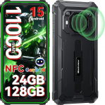 Blackview BV6200 Plus v&auml;litingimustes kasutatav mobiiltelefon 11000 mAh 24GB + 128GB/2TB, 98DB k&otilde;lariga v&auml;litingimustes kasutatav mobiiltelefon ilma lepinguta, 6,56 tolli 90 Hz, IP69K veekindel, ehitusplatsi mobiiltelefon, 16MP/Dual