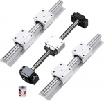 Professionelles CNC-Anpassungsmodul SFU1605 SFU1610 Kugelumlaufspindel BK12 BF12 Endunterst&uuml;tzung SBR20 SBR16 Linearf&uuml;hrung SBR16UU SBR20UU Linearlager(Sfu1610 Sbr20,800mm)