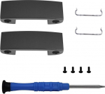 Aiivioll Ersatz-Kopfb&uuml;gel Metall Klappscharnier Clip Cover Pin Reparaturteile Set Kompatibel mit Studio pro， Studio pro Wireless Over-Ear Kopfh&ouml;rer (Schwarz)