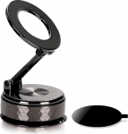 Handyhalterung Auto, Vakuum Magnetische Handyhalterung,Autohalterung Upgraded Magnetische KFZ Handyhalter 360&deg; Drehbar,Dashboard/Windschutzscheibe/L&uuml;ftung, f&uuml;r iPhone & Android