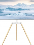 RFIVER statiiv TV statiiv TV statiiv TV p&otilde;randalaua statiiv koos teleriga reguleeritava k&otilde;rgusega p&ouml;&ouml;ratav 32-65-tollise teleri jaoks Max Vesa 400 x 400 mm 35 kg
