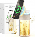 COLSUR 3-in-1 Bluetooth-k&otilde;lar, magnetiline laadimisjaam iPhone'ile, traadita laadimisjaam AirPodidele, &ouml;&ouml;lamp, &ouml;ine valgus, kingitused meestele, naistele, s&uuml;nnip&auml;evakingitus meestele (j&otilde;ulud)