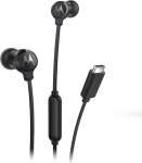 Motorola Sound K&otilde;rvaklapid 3C-S k&otilde;rvaklapid mikrofoniga, mugav istuvus, k&auml;ed-vabad k&otilde;ned, k&otilde;rglahutusega heli, turvaline istuvus, USB-C port, mustad