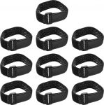 QUARKZMAN 10 St&uuml;ck Kabelbinder Wiederverschlie&szlig;bar, Flexibel Klettband f&uuml;r Kabelmanagement und Werkzeugorganisation, Hause, Werkstatt, Im Freien, Gartenarbeit, 35x3cm