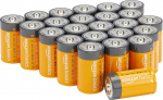 Amazon Basics Igap&auml;evased leelispatareid, t&uuml;&uuml;p D, 1,5 V, 24 tk (v&auml;limus v&otilde;ib erineda).