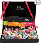 Hallingers Easter Box - roosa - lihav&otilde;ttep&uuml;hade kingitused lihav&otilde;ttep&uuml;hade korvina, &scaron;okolaad 40 &scaron;okolaadi lihav&otilde;ttemunad ja kinkekarp (komplekt) - emadep&auml;eva kingitus ja kingiideed isadep&auml;evaks | &Otilde;nnitlused