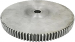 1 St&uuml;ck Stirnrad 1M115/116/120/125/130/140/150T Blindlochdurchmesser 10/12 mm Zahnrad 45# Kohlenstoffstahlmaterial Motorzahnradst&auml;rke 10(1M140T-bore 12 mm)