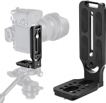 CAMOLO Quick Release L-Mount Arca Swiss, DSLR kaamera kinnitus L-rakett vertikaalselt koos kiirv&auml;ljalaskeplaadiga, 1/4 tolli kruvi Arca Swiss Manfrotto DJI Zhiyun Canon Nikon Sony peegelkaamerale
