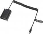 Yunseity Dummy Battery DC Coupler Type C to DMW BLK22 Dummy Battery toiteallikas Lumix S5 DCS5 DCS5K GH5M2 GH6 digikaamerale