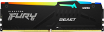 Kingston Fury Beast Black RGB 16GB (2x8GB) 5200MT/s DDR5 CL40 DIMM Desktop Gaming Memory Kit koos 2 - KF552C40BBAK2-16