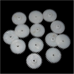 ZGF-BR 322A moodul 0,5 m 32 hammastega plastist hammasrataste tarvikud 32T 2 mm hammasratas 100 t&uuml;kki / partii (augu l&auml;bim&otilde;&otilde;t: 2 mm A, hammaste arv: 32 hammast)