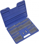 Sealey Ak21974 TRX/Security TRX/Hex/Spline/Ribe Bit Set 74Pc 3/8 Inch & 1/2 Inch Sq Dr