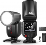 NEEWER Z2PRO-N 2.4G TTL v&auml;lguseade &uuml;mmarguse peaga, &uuml;hilduv Nikoniga, juhtmevaba &uuml;hilduvus Godoxiga, 76Ws 1/8000s HSS, t&auml;iustatud kasutajaliides, TTL/M TCM l&uuml;liti, 3000mAh aku, 600 t&auml;isv&otilde;imsuseline v&auml;lgustus