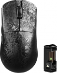 MAMBASNAKE x Attack Shark R11 Ultra Carbon Fibre Wireless Gaming Mouse, 8000Hz, 49g Superlight, 42000DPI, PAW3950MAX sensor, Nordic 52840 kiip, Nano-Metal Ice Coating, 20000 FPS, BT/2.4G/USB-C hiired