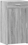 vidaXL Sideboard, kapp koos hoiuruumiga, Sideboard kapp elutuppa, Highboard, k&uuml;lgkapp, mitmeotstarbeline kapp, hall Sonoma puitmaterjali