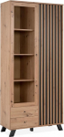 Medan 52A 003404 K&otilde;rge kapp Artisan Tamm / Antratsiit liistud umbes 92 x 198 x 40 cm