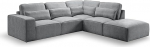 xonox.home Nurgadiivan Right Lux diivan L-kujuline polsterdatud diivan Diivan Riidest Hall B x K x S 305 x 90 x 281 cm