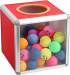 Cabilock Clear Acrylic Raffle Box, iga-aastane kohtumine Lottery Box, eemaldatav t&otilde;mbekarp aastakoosolekute, &auml;ri&uuml;rituste, peo&uuml;rituste, m&auml;ngude, auhinnaliste kingituste jaoks
