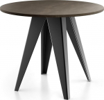 WFL GROUP Glory s&ouml;&ouml;gilaud t&ouml;&ouml;stuslikus stiilis, kaasaegne, &uuml;mmargune, pikendatav 100 cm kuni 140 cm, pulberv&auml;rvitud metalljalad, Chicago betoonhall
