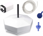 Pondlife Pond Ice Prevention Kit 3 with Adjustable Air Pump and Accessories for an Ice-Free Garden