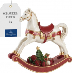Villeroy & Boch - Winter Collage Rocking Horse XL Red, j&otilde;ulufiguur, talvine dekoratsioon, j&otilde;ulukaunistus, j&otilde;ulukaunistus, j&otilde;ulukaunistus, j&otilde;ulud, plast, pol&uuml;resin